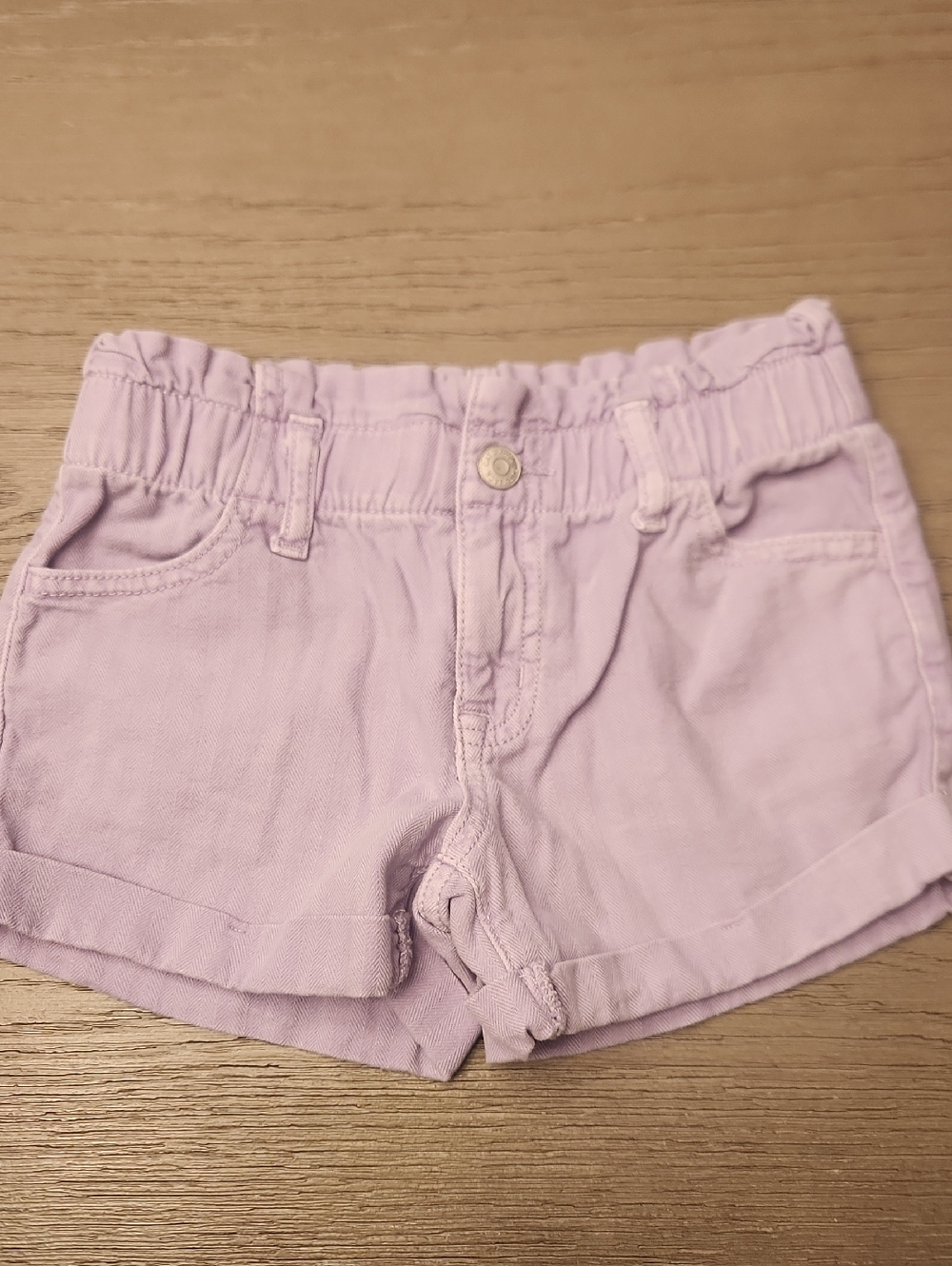 Cat & Jack Lilac Kids' Paperbag Waist Shorts